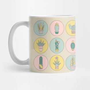 in love with succulents Mug